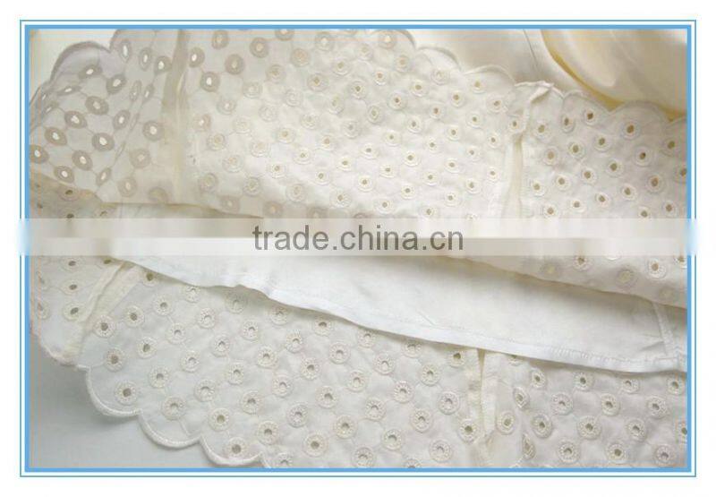 Ladies Formal Mesh Suits Embroidery White Elegant Blouse And Skirt Sets