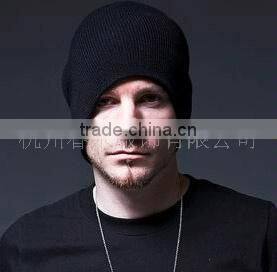 fashion computer knitted beret hats in white majored producer factory