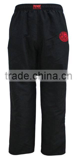 Fashion training wear custom embroidery logo mens running pants