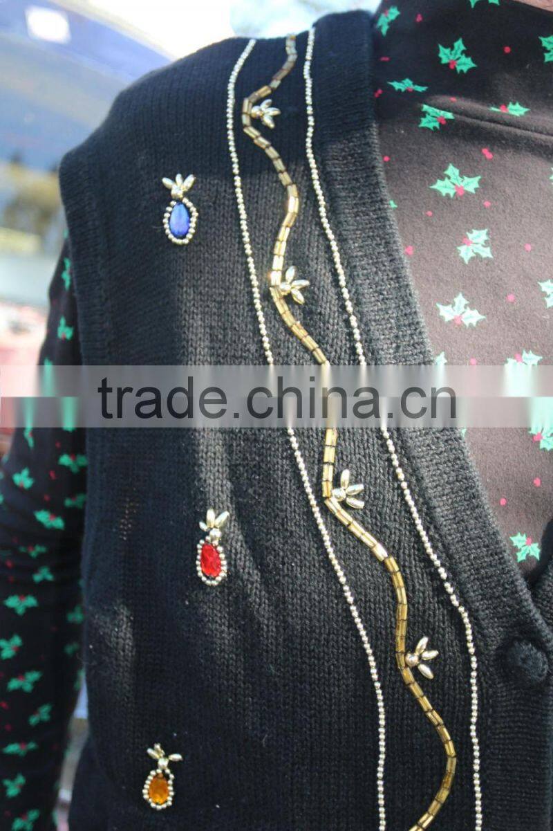 cool Christmas woolen sweater design for man 2016