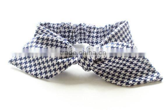 Korean Rural Style Small Flower Print Cloth Bowknot Baby Headband Decorates Hot Selling Hair Accessories