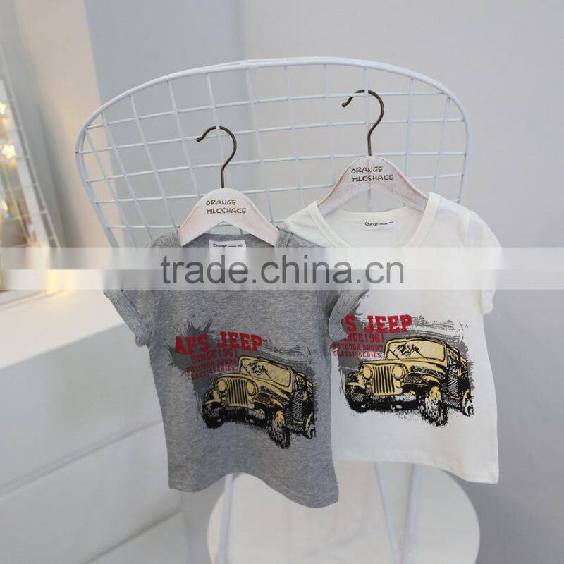 wholesale kids t shirt printing with cotton children t shirt