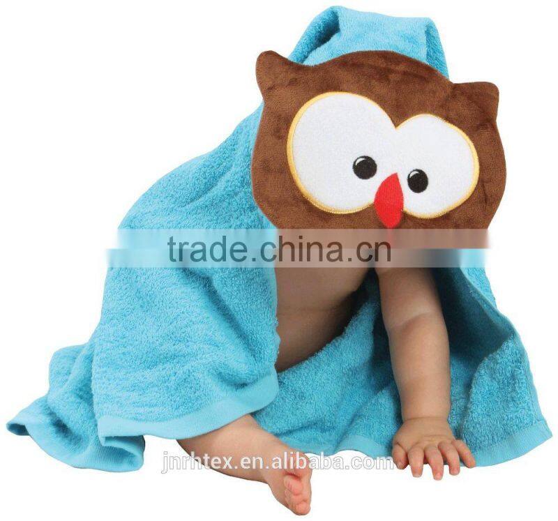 Fancy kids hooded poncho towels for baby clothes