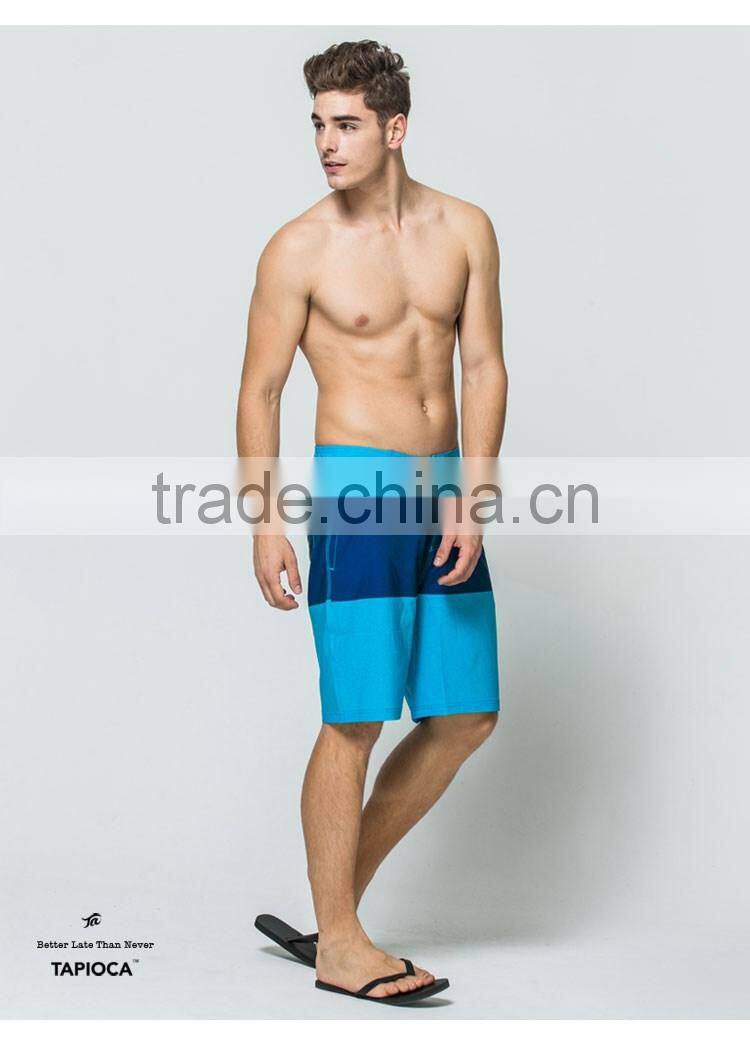 95%Polyester&5%Spandex Beach Wear Ready-Made Man Popular Sport Wear