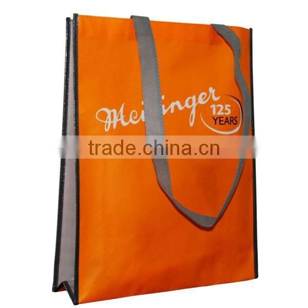 Custom cheap wholesale promotional polypropylene tote bag printed pp non woven fabric bag