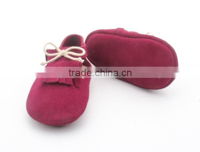 Comfortable handmade skidproof baby leather shoes soft