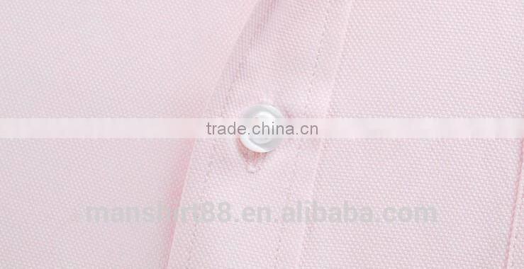 contrast color collar short sleeve casual shirt for men