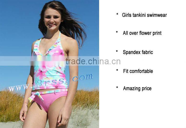Tankini swimwear for girls 2013