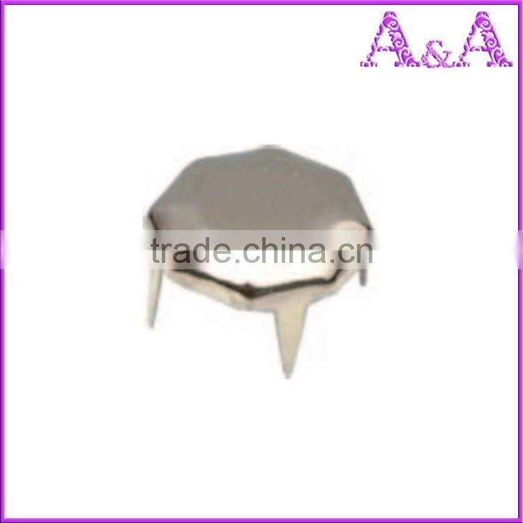 High Quality 100 Sets Silver Tone No Sew Open Ring Snap Press Fastener Metal Buttons