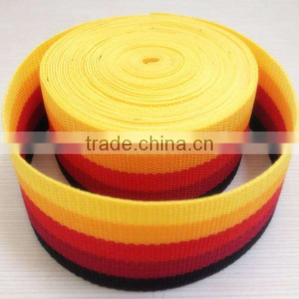 Rainbow Polypropylene Webbing