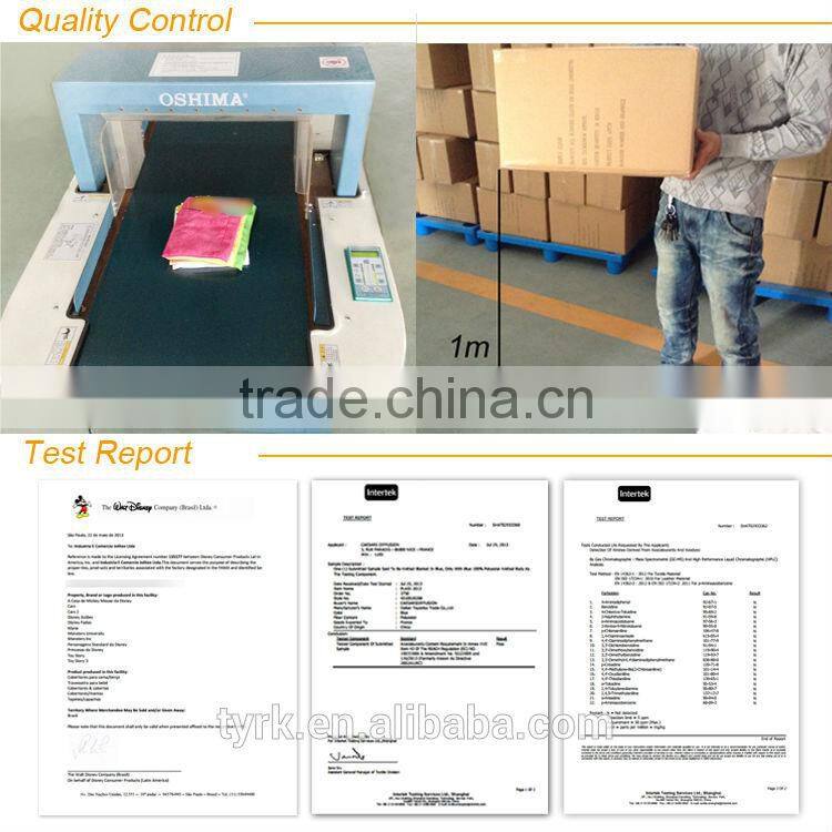 2015 new hot products soft brushed blanket with Sherpa fleece