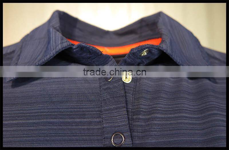 T092-1642N OEM 90%Pes 10%Spandex Melange Fashion Polo Shirt With High Quality