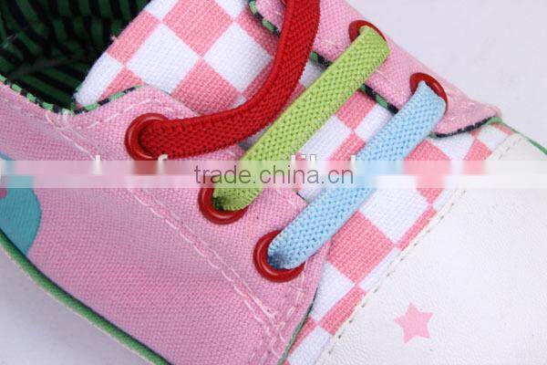 spring 3 colors slip-on printed frog baby walking shoes