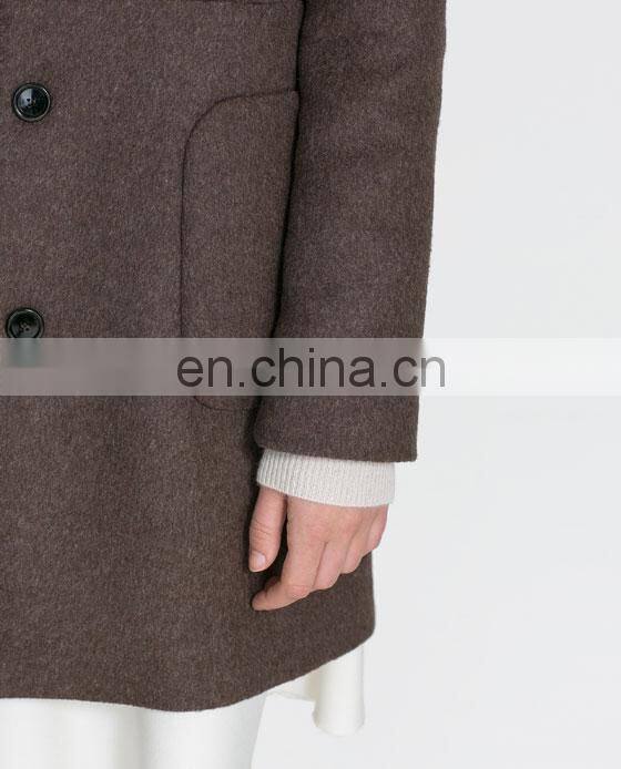 2013 new french elegant style formal design ladies classic winter coat