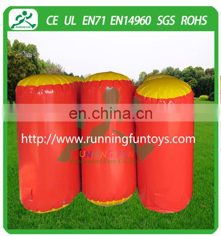 Commercial exciting inflatable paintball bunkers