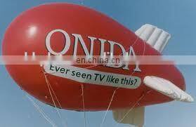 inflatable costume airplane balloon Yellow Inflatable blimp Zeppelin for sale
