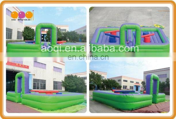 Gladiator Jousting Interactive Games Inflatable Gladiator fighting Arena for promotion