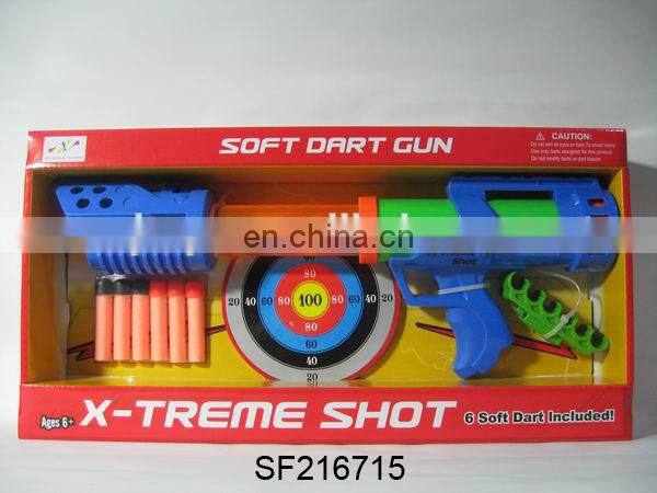 N+POPULAR ITEM--SOFT BULLET GUN.SUPER SHOT GUN WITH TARGET.SF216717
