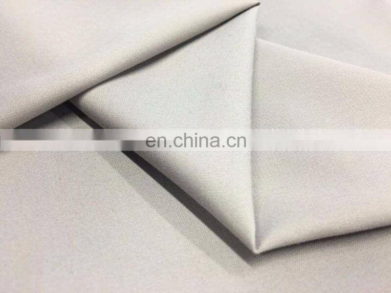 shaoxing factory 2017 new design TR stretched suiting fabric with spandex,wh-2742