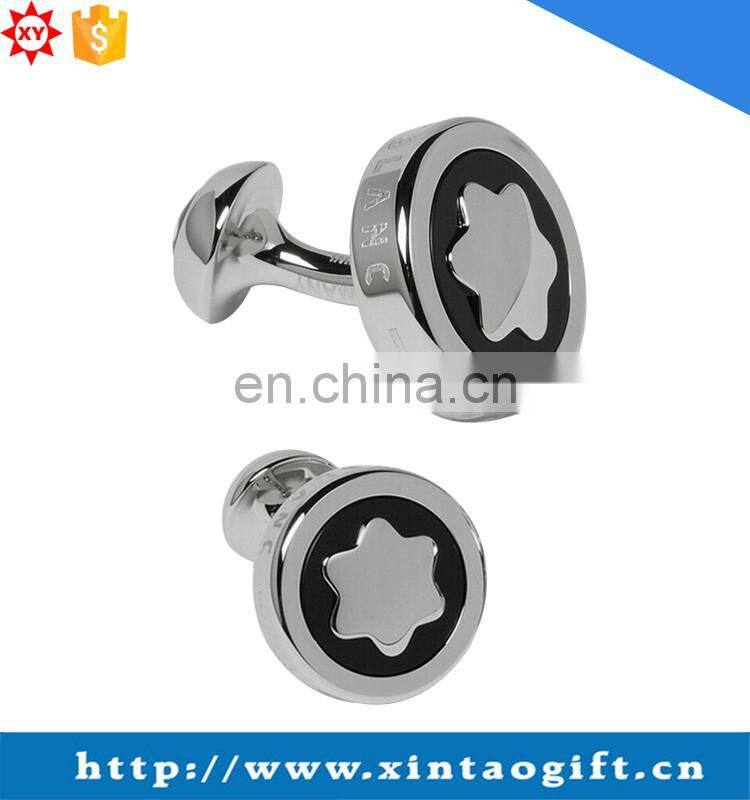 Custom round/ square/ cylindricality silk knot cufflinks for weeding gifts