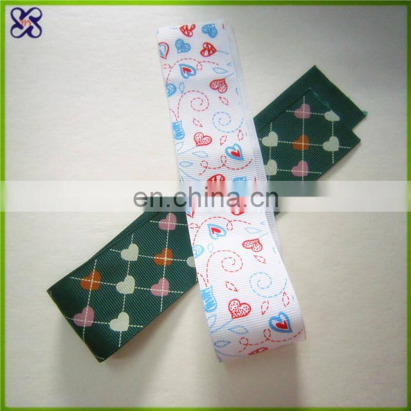 printed striped grosgrain ribbon wholesale
