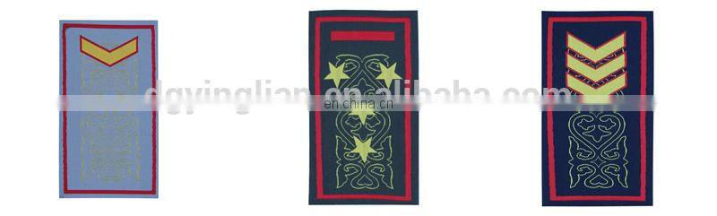 security shoulder embroidered epaulette