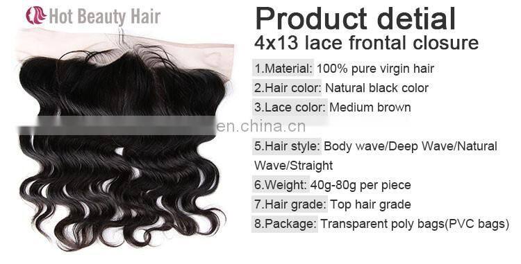Timely delivery guaranteed 100% european remy virgin human hair with frontal closure