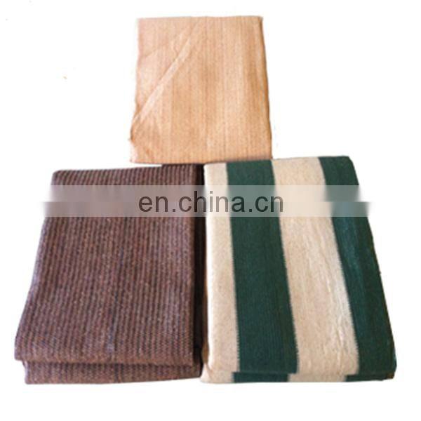 wind protecting sun shade netting with Grommets150-200g