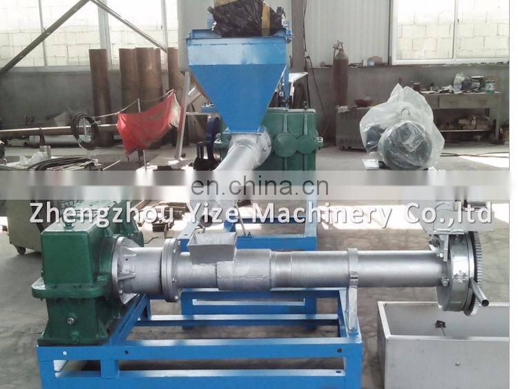 Plastic pellet making machine extruder plastic recycling granulator price