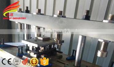 different dies manual hole punching machine for punch Aluminum window and door