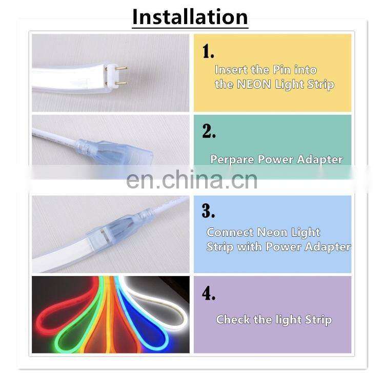 CE RoHS Approved pixel led neon flex waterproof led neon flex rgb hose for indoor or outdoor