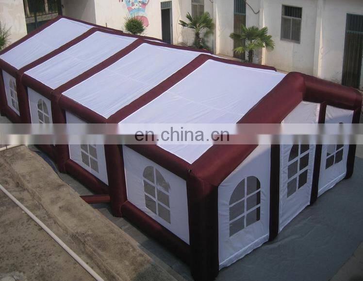 China factory sale half transparent inflatable dome tent,inflatable bubble tent,inflatable igloo tent with good price