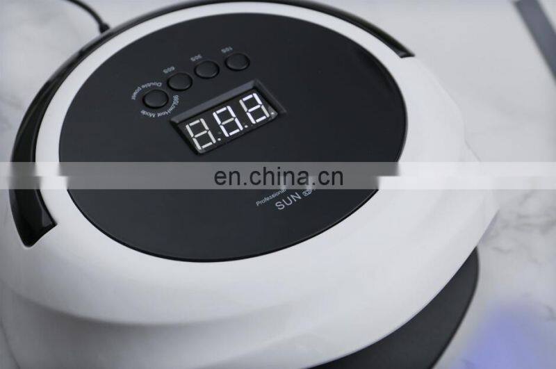 75W UV LED Nail Lamp Dryer Curing Lamp for Gel Polish with 36 Dual Light Source LEDs