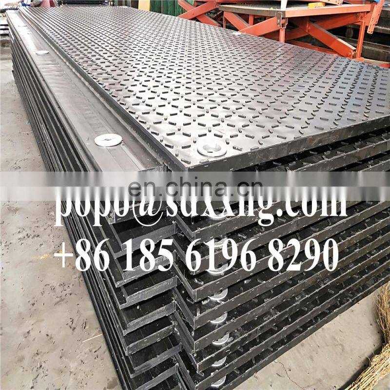 Temporary Construction Road Mat for Stable Jobsite Platform