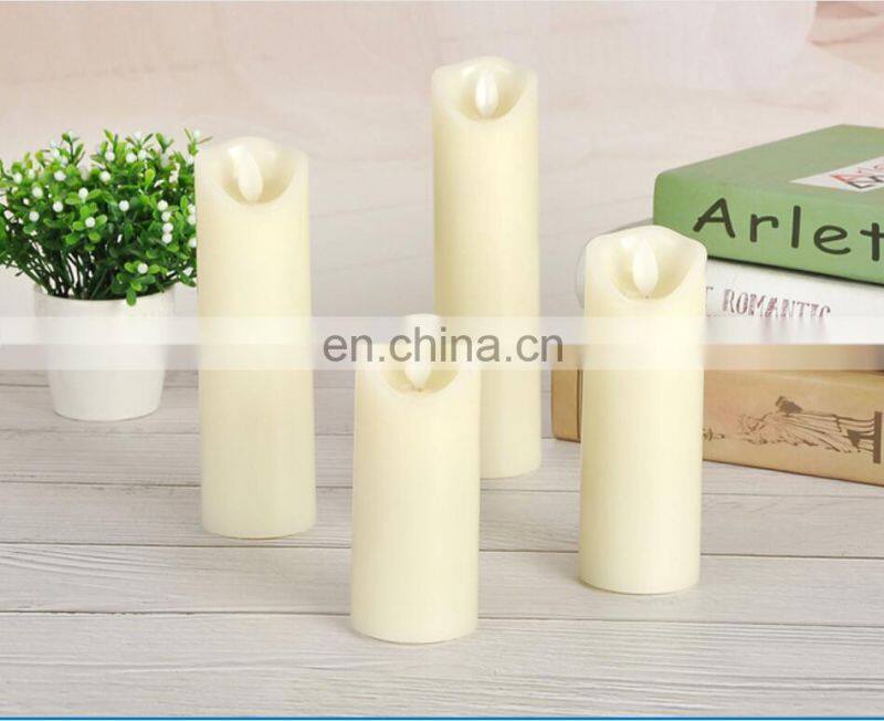 2020 Europe stylish hot seller amazon Battery Led Light glass dinner decoration swirling glitter candle holder