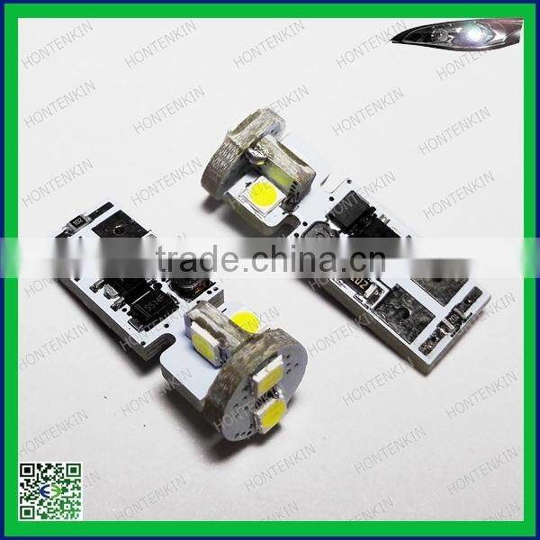 6SMD 3030 CANBUS 12-30VDC t10 w2w canbus led light