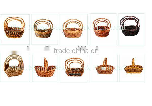 New design cheap wicker basket