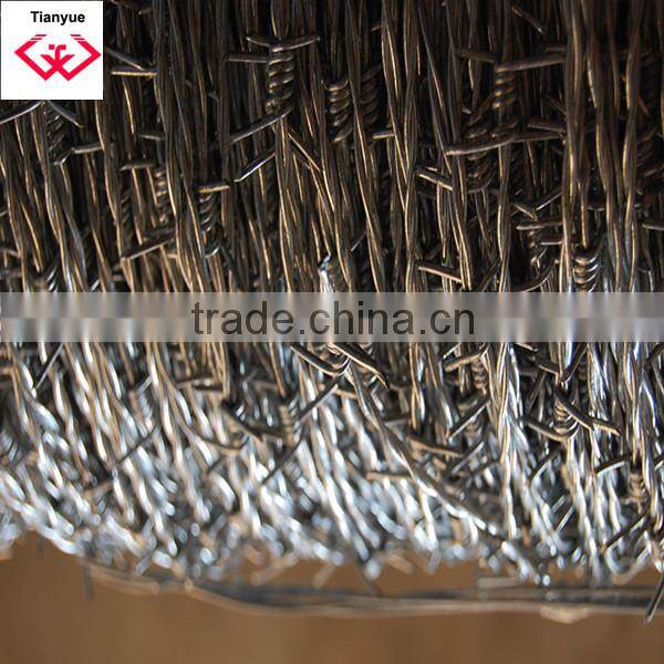 China Galvanized Barbed Wire/Stainless Steel Barbed Wire price/Anping Manufacturer with ISO9001certificate