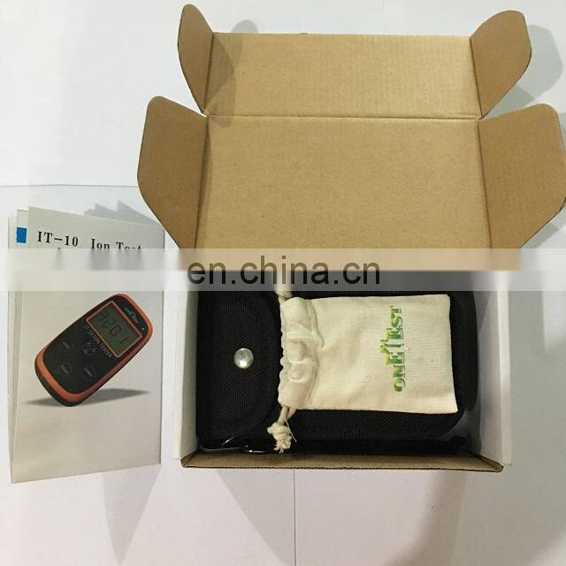 Negative ion tester and japan ion tester