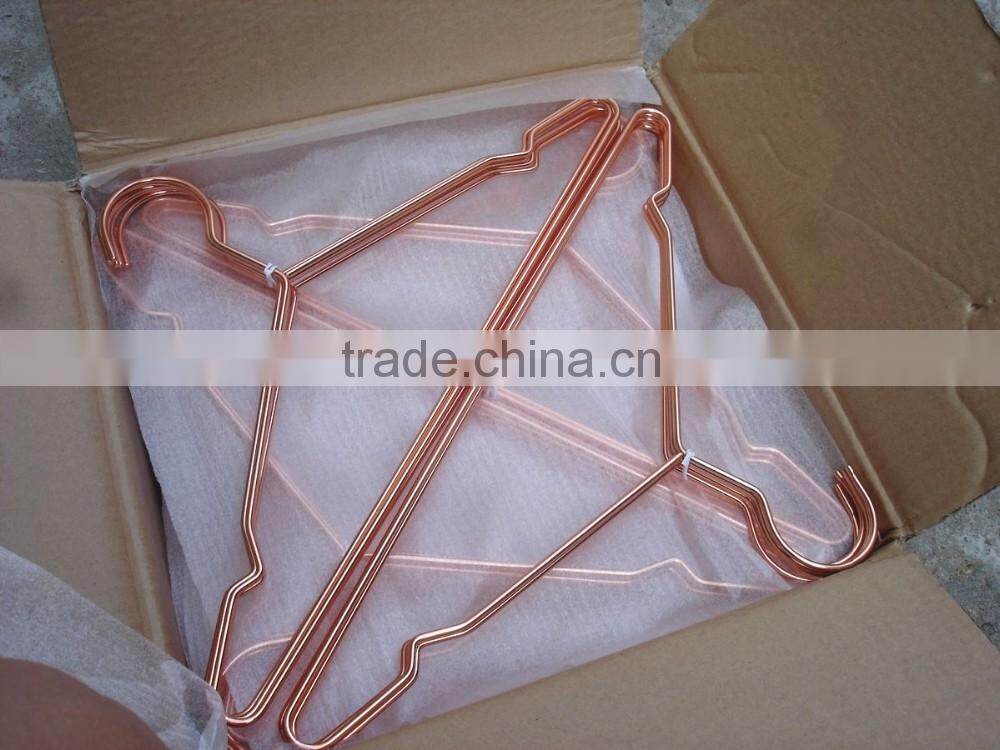 rose gold metal clips sexy underwear hanger for pants