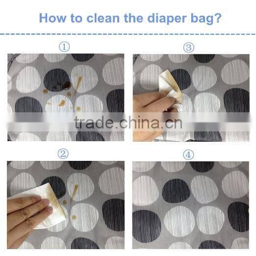 Convertible Diaper Bag Backpack,Plus Baby Changing Pad and Insulated Bottle Holder