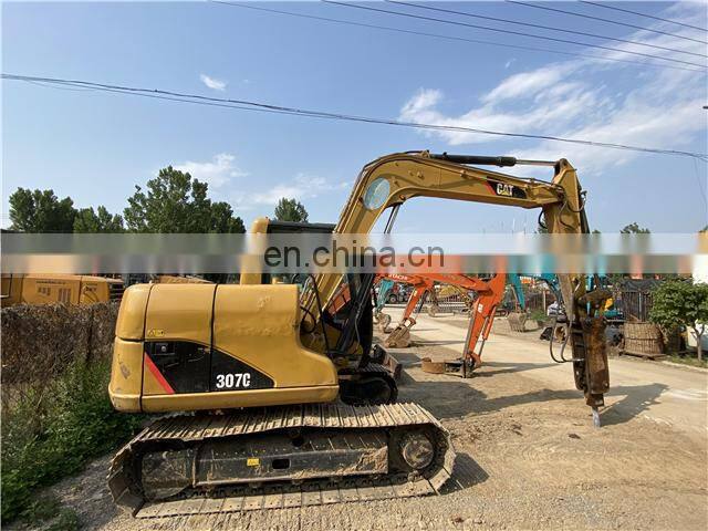 Used CAT 307 excavator , CAT 307 with breaker , CAT digger 320D 320C 325C 330D 330C in stock