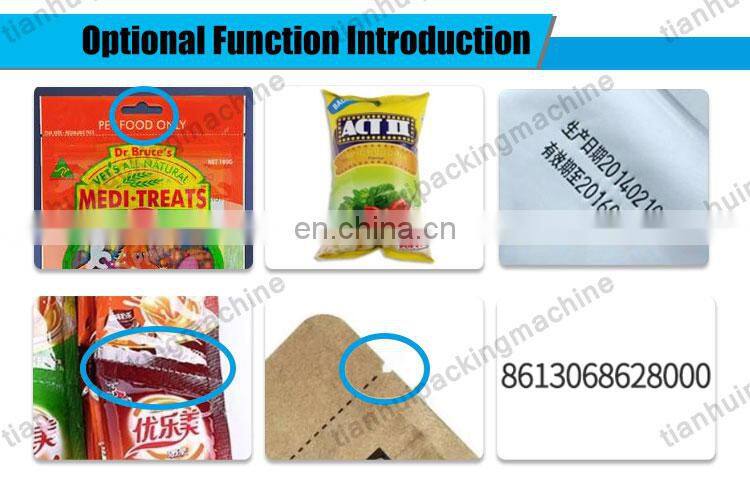 Automatic Desiccant oatmeal pouch bag packaging machine 4 side seal 5-1000g