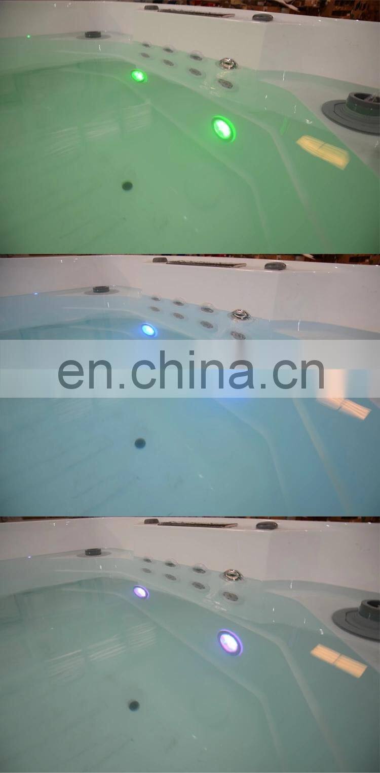 outdoor garden underground a acrylic swimming pool