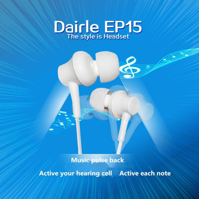 High quality stereo hi fi earphone hand free ear buds noise-canceling headphones for 3.5 mobile phone