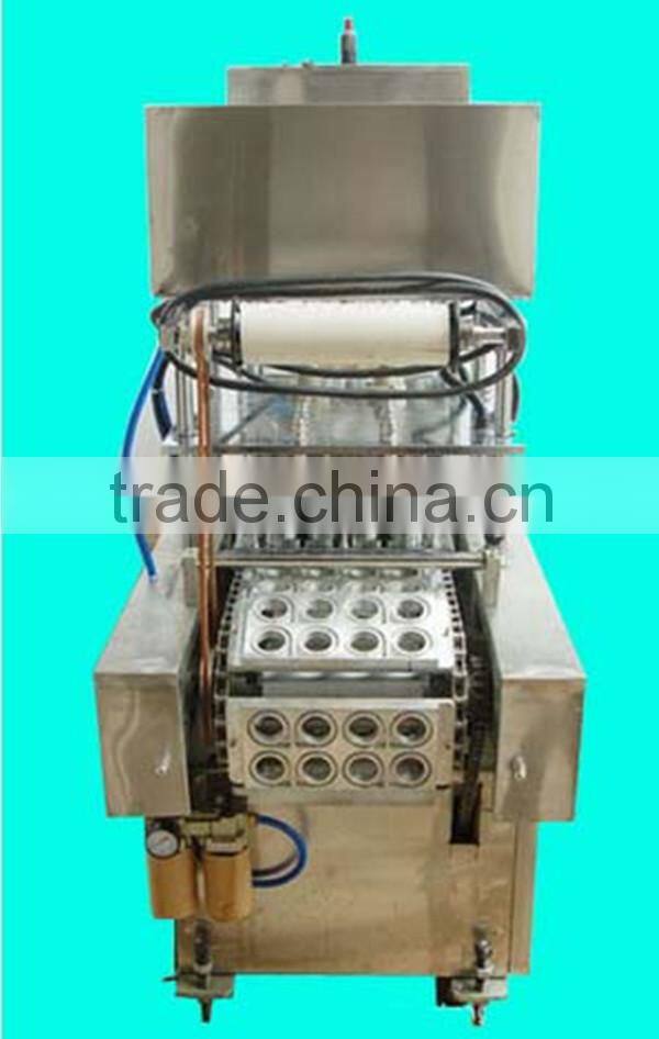 automatic plastic case filling and sealing machine