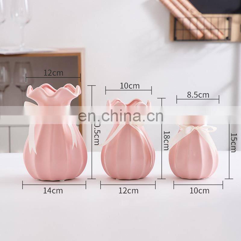 Home Decor Wedding Decorating Ceramic Vases Decoration Centrepiece Clay Midcentury Modern European Porcelain Flower Vase