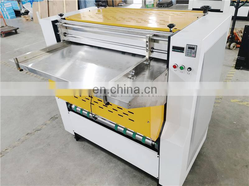 BG1200 hand feed rigid gift plywood paper board box grayboard v notch groove slotting Machine equipment