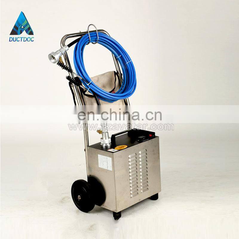 ACP-2A dual shaft professional chiller condenser tube cleaning machine