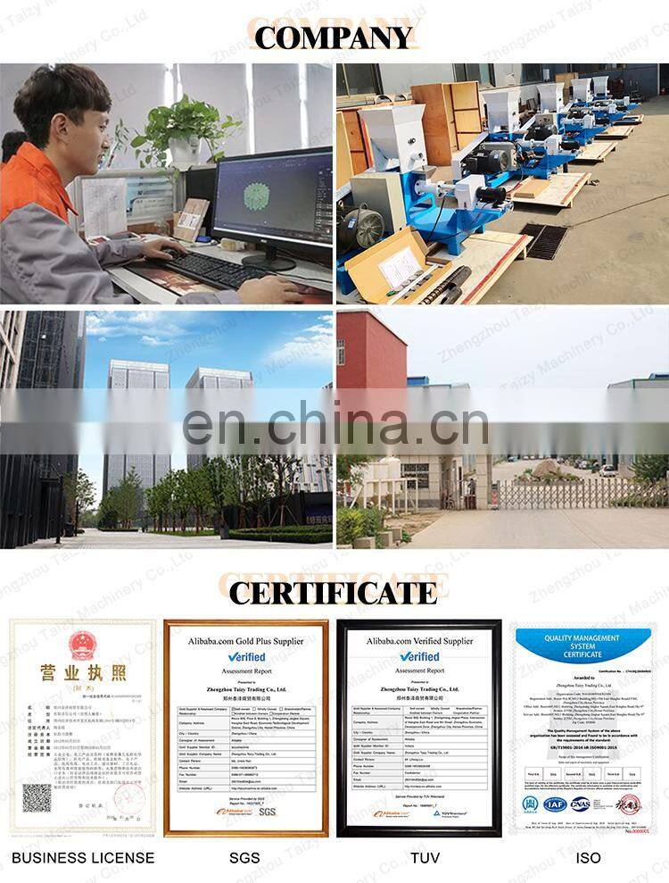 Fully Automatic fish food machinery feed pellet fish feed production line animal feed making machine